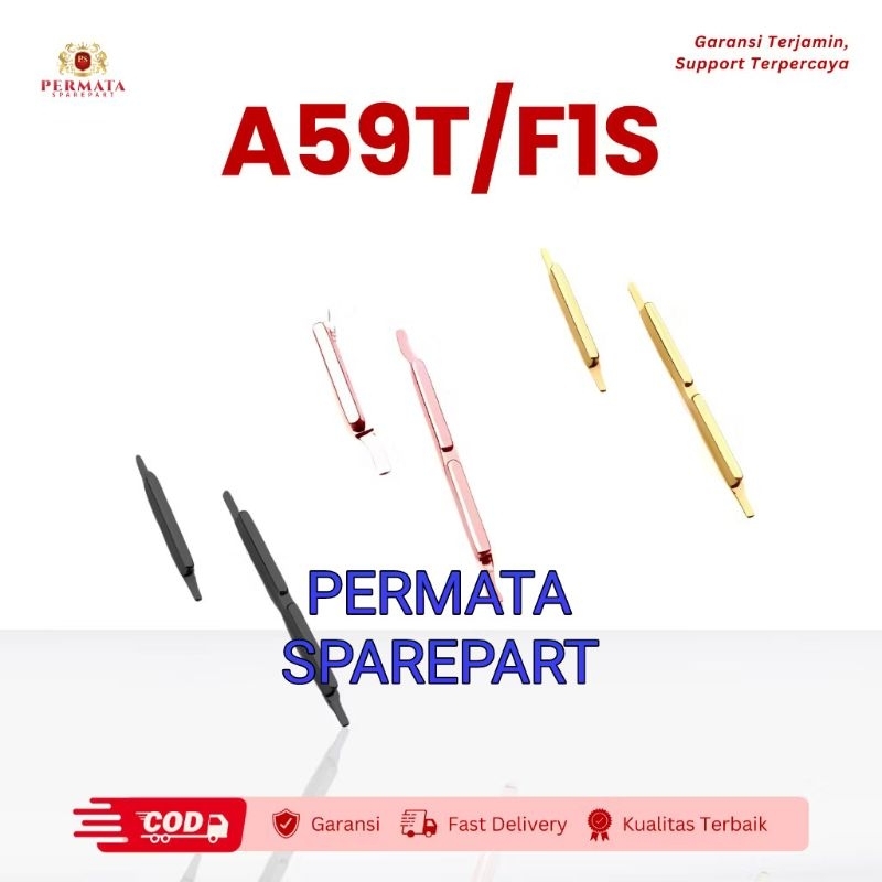 TOMBOL ON OFF + VOLUME OPPO A59 | OPPO F1s | TOMBOL ON OFF | TOMBOL POWER | TOMBOL VOLUME