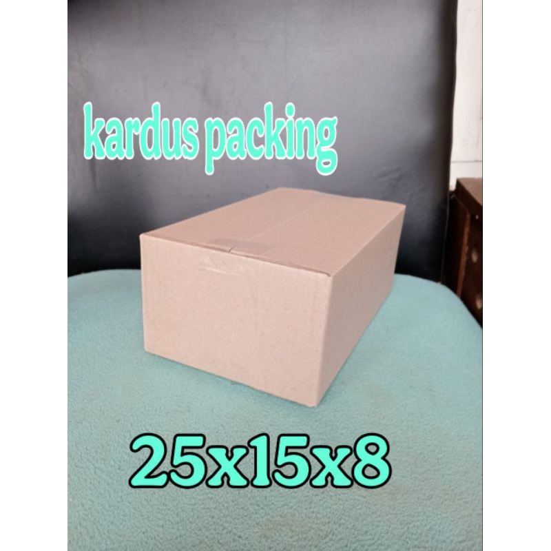 

kardus packing UK 25x15x8 kardus besar kardus kecil