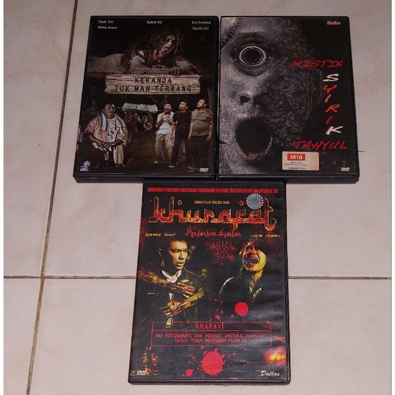 dvd original KERANDA TOK WAN TERBANG / MISTIK SYIRIK TAHYUL / KHURAFAT
