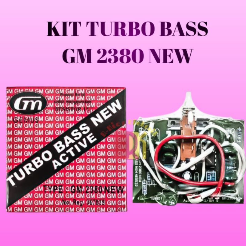KIT TURBO BASS GM  2380 NEW NE5532