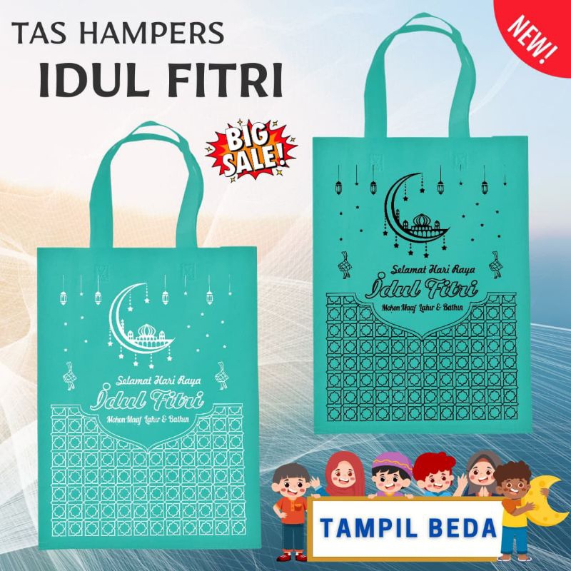 

Tas Spunbond (Motif) 25x35 Goodiebag Perlusin Isi12
