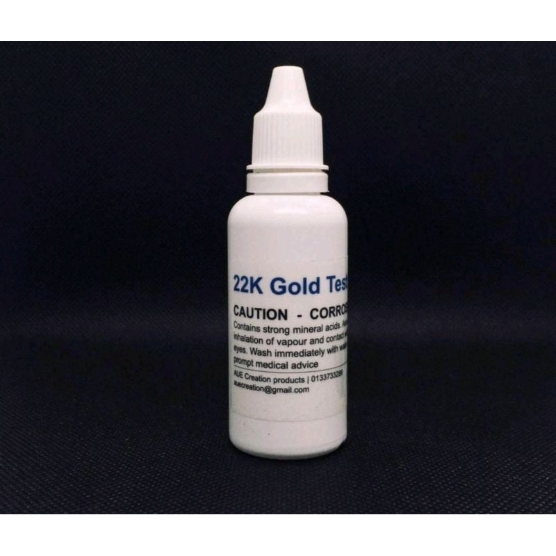 AIR UJI KADAR EMAS 22 K