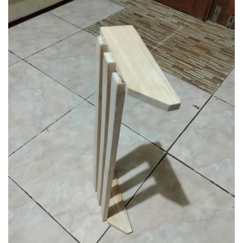 Rak Buku Kayu Rak Majalah Rak Novel Rak Komix Rak Foto