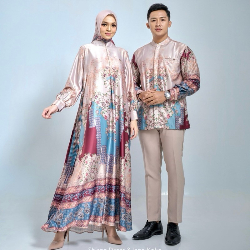 DYN Clothingline Iran Shiraz Couple Set | Family Set Sarimbit Seragam Keluarga | Fashion Muslim