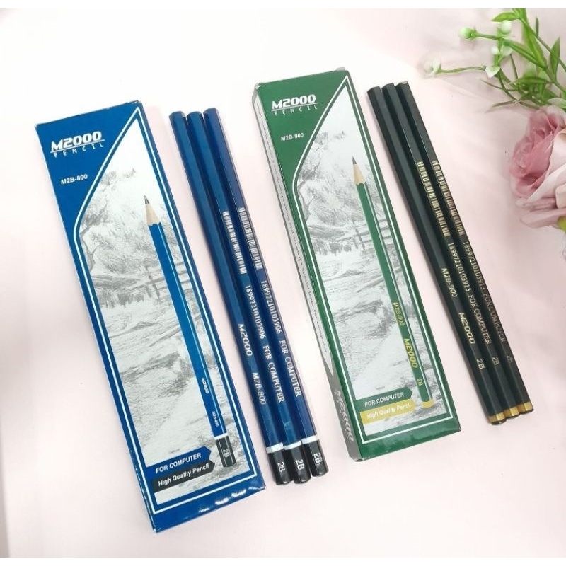 

(Lusinan) Pensil 2B For Computer M2000 M2B Murah