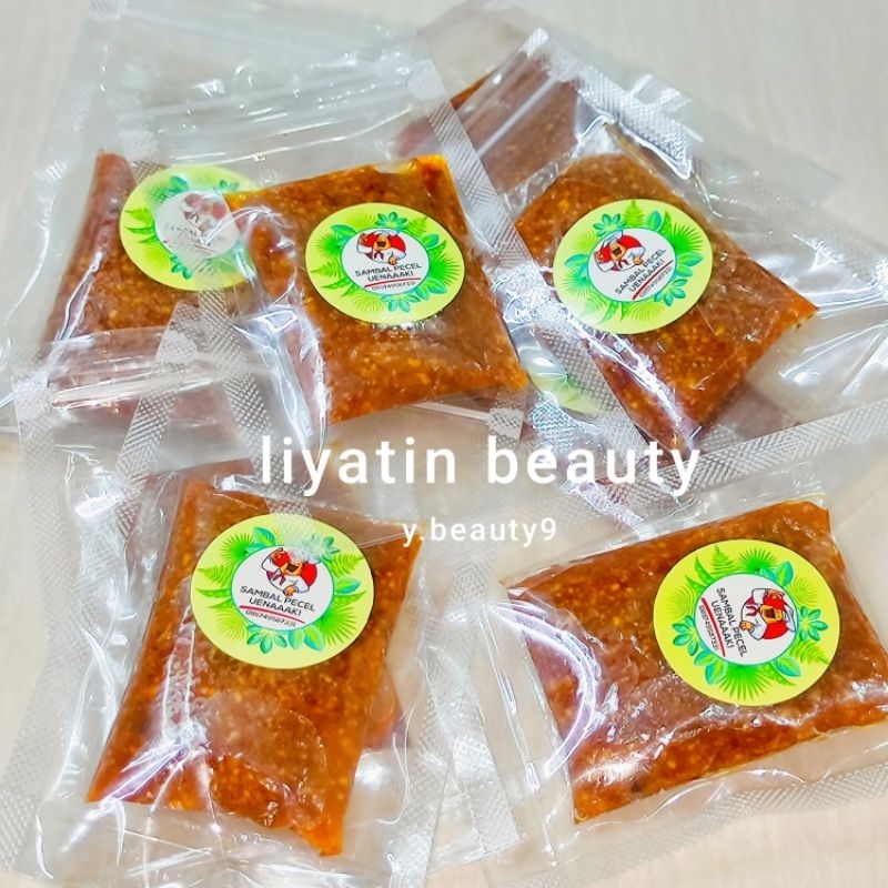 

Sambal Pecel Premium Bu Tulik Mini/Tester Bumbu Pecel Sambel Pecel Khas Lamongan Kemasan Tester
