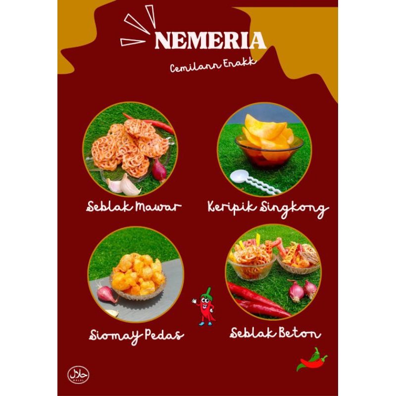 

Aneka Cemilan Enak Pedas