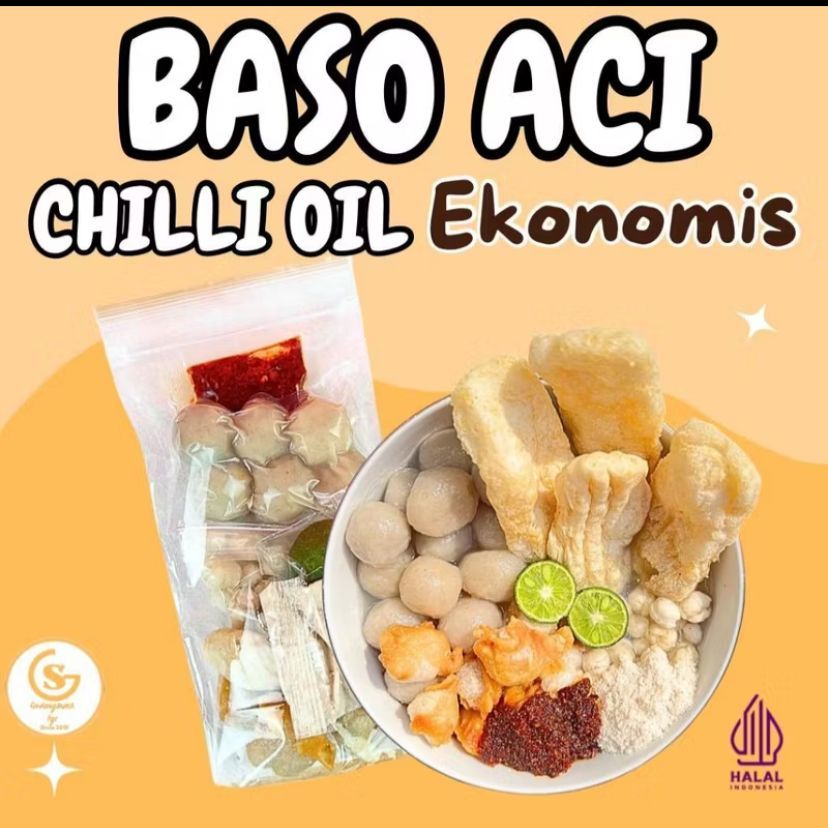 

1 Bungkus Baso Aci Ori CHILLI OIL - Ekonomis