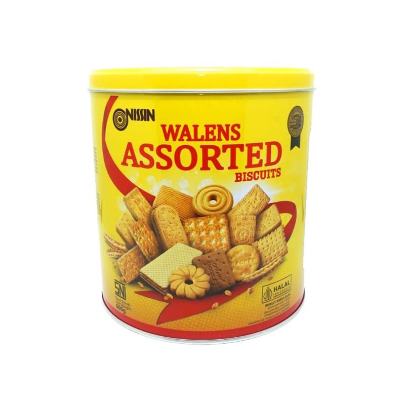 

Nissin wallens biskuit kaleng Assorted 600g