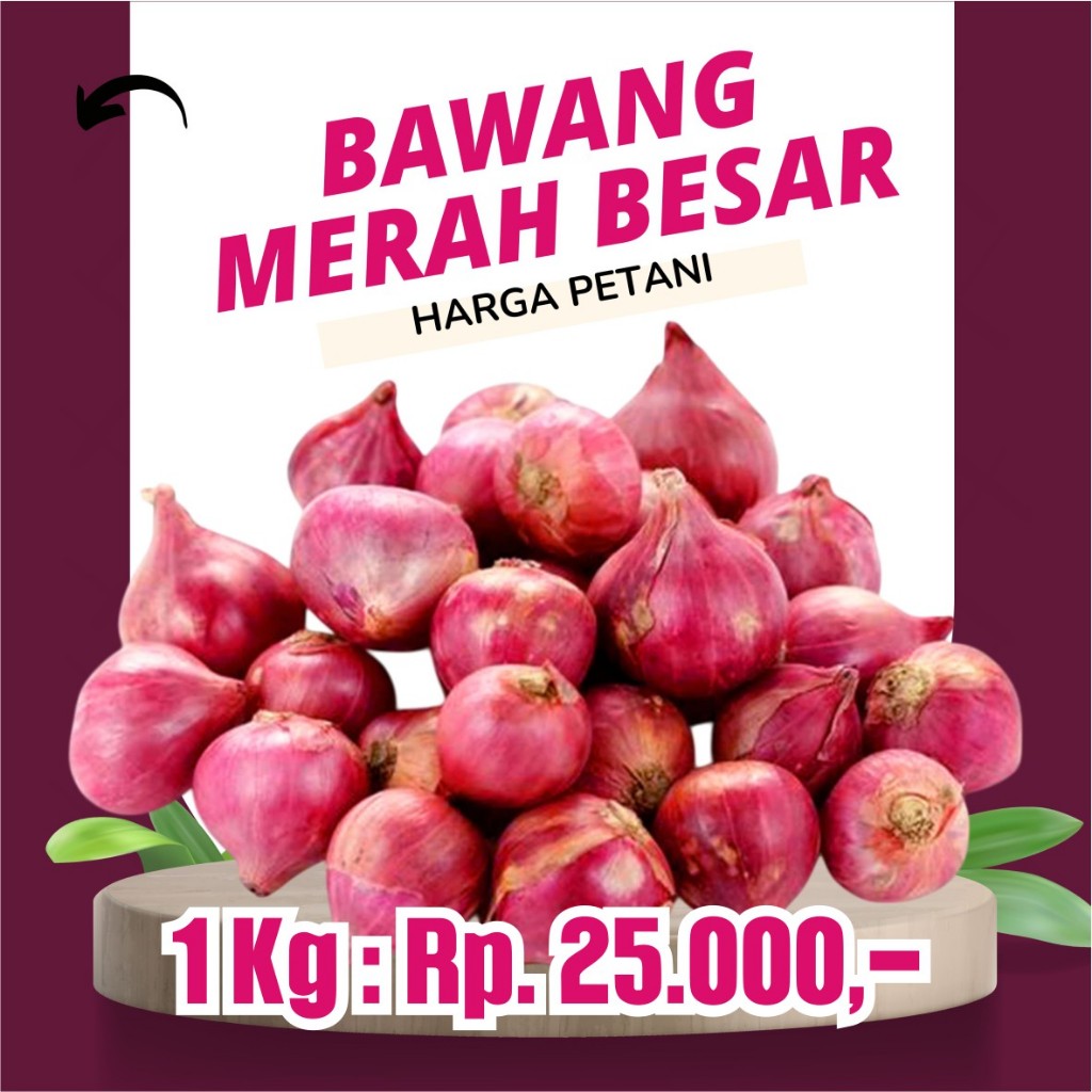 

Bawang Merah besar / bawang merah / bawang merah murah / bawang merah murah 1kg