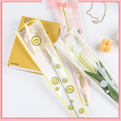 

Plastik Cellophane Tangkai Mawar Wrapping Flower Single Rose SF27