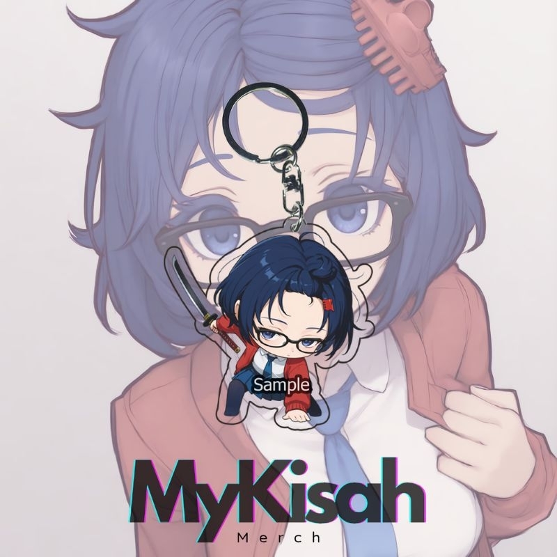 Gantungan Kunci Miside Cappie all - Miside - Ganci Anime - Key Chain Keychain