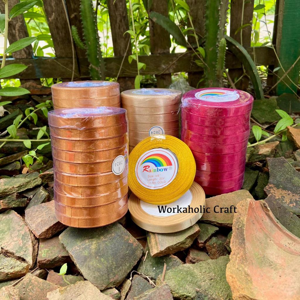 

Pita Kecil 3/8 atau 1 cm Pita Buket Pita Bunga