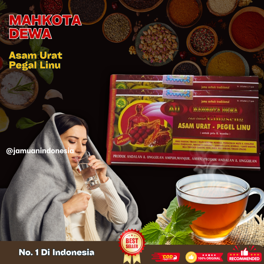 

Mahkota Dewa Merah Serbuk Original