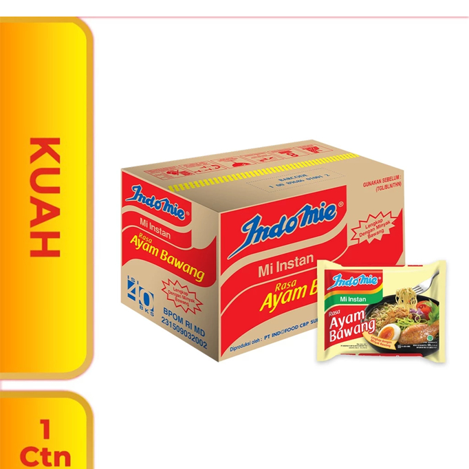 

Indomie Ayam Bawang - Instant Noodle/Mie Instant