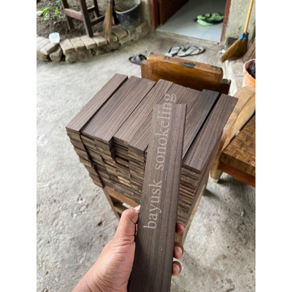 Cod papan kayu sonokeling full galih