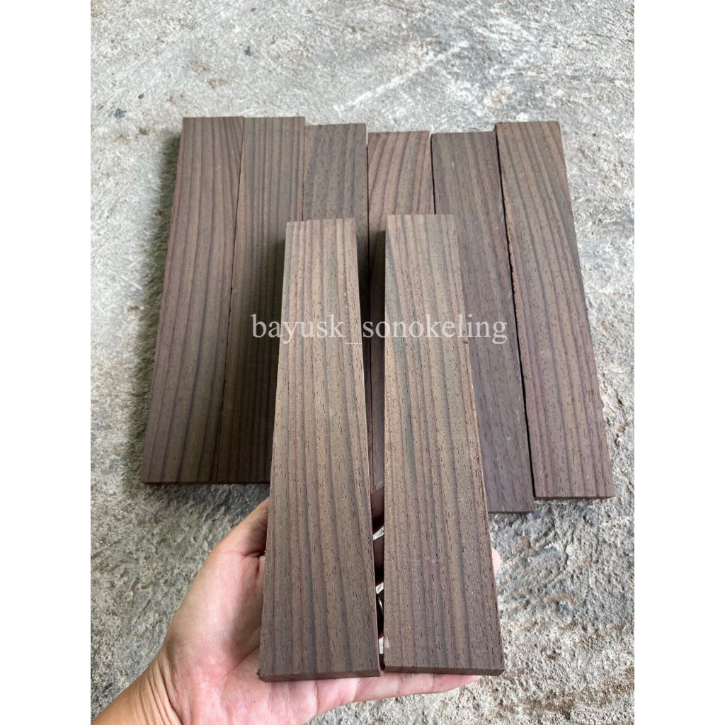 Papan kayu sonokeling full galih bisa custom ukuran