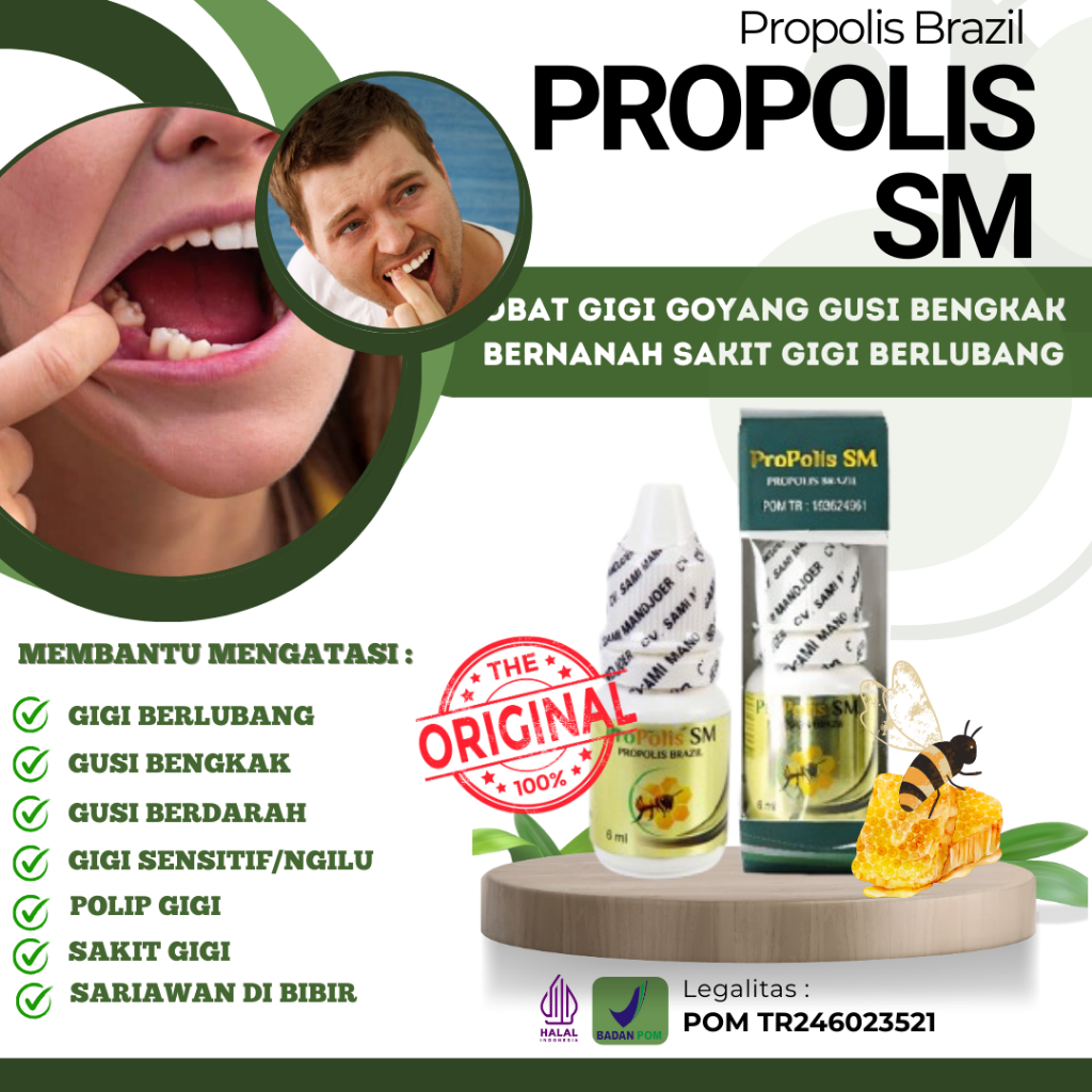 Obat Gigi Goyang Gusi Bengkak Bernanah Sakit Gigi Berlubang Sariawan Bau Mulut Untuk Anak Dan Dewasa