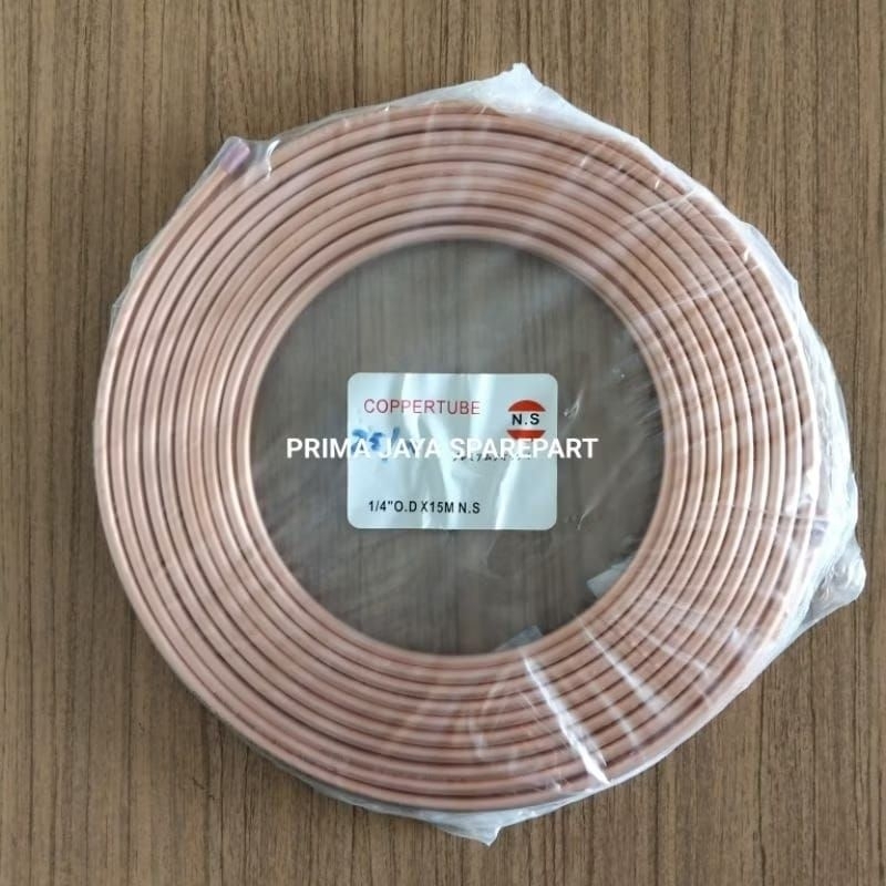 Pipa 1/4 Pipa Tembaga AC 1/4 harga per Meter