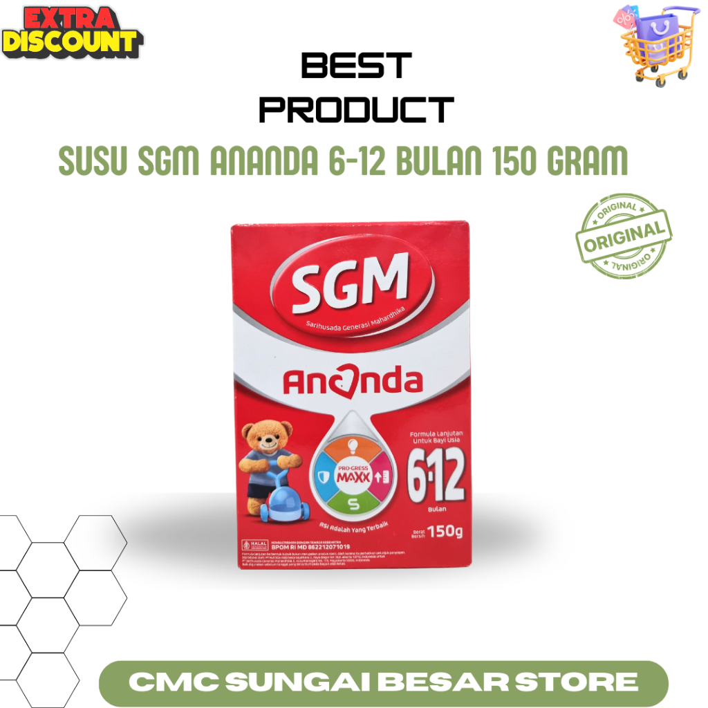 Susu SGM Ananda 6-12 Bulan 150 gram