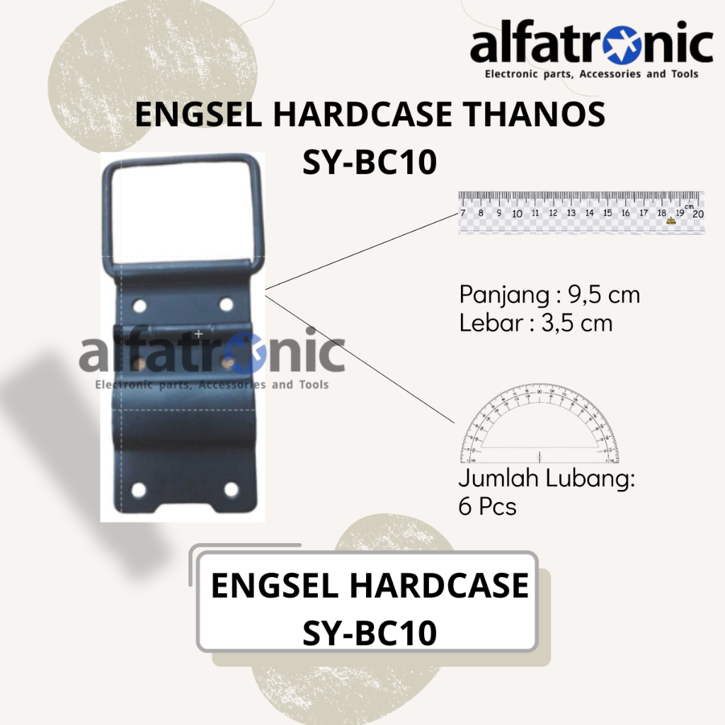 ENGSEL HARDCASE THANOS SY-BC10 BLACK