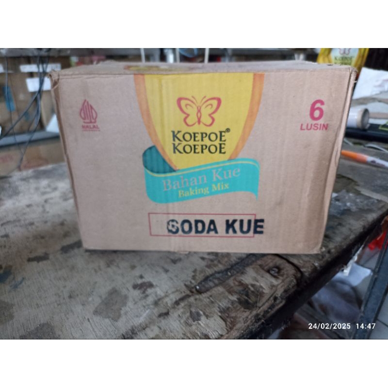 

Soda Kue Koepoe - Koepoe 81 gr x 72 Botol Per dus