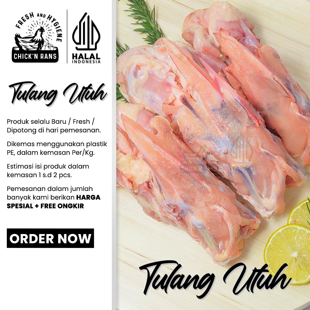 

Tulang Dada Utuh/Kerongkongan/ Whole Chicken Bones Fresh/Frozen