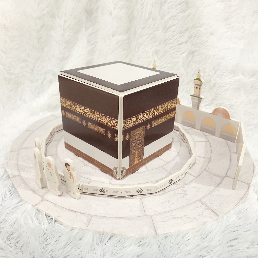 Puzzle 3D Faom Kabah Mekkah Kabah
