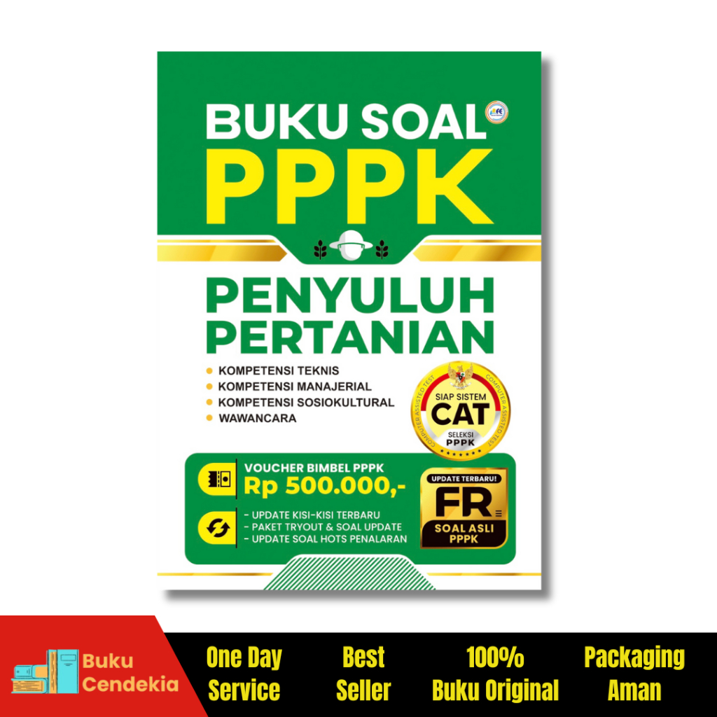 Forum Edukasi - Buku Soal PPPK Penyuluh Pertanian Update Terbaru FR Soal Asli Pppk - Original