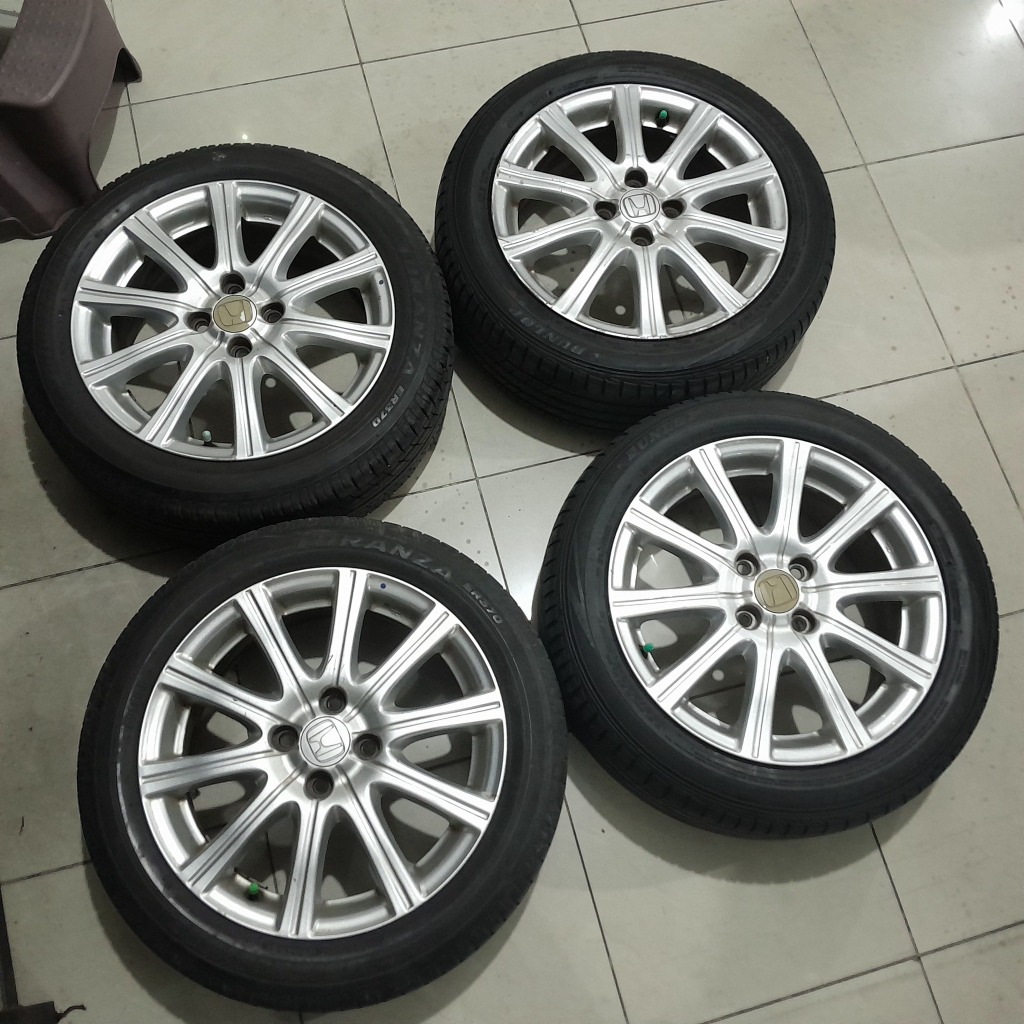 Velg Oem JAZZ MMC Ring 16 Pcd 4x100 ET 53 + Ban 185/55 R16