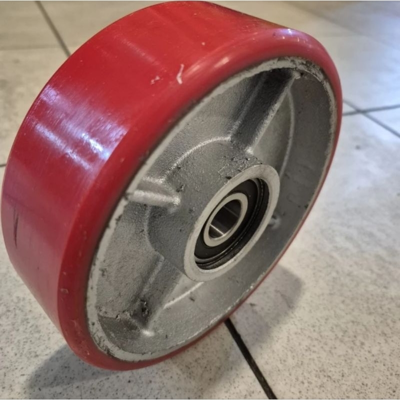 Roda Hand pallet 2 ton pu 160x50 mm