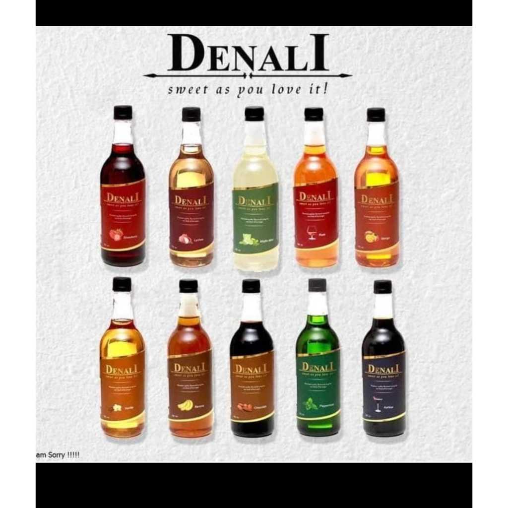 

2# Denali Syrup All Variant Flavour 750ml - Sirup Denali Semua Rasa 750ml