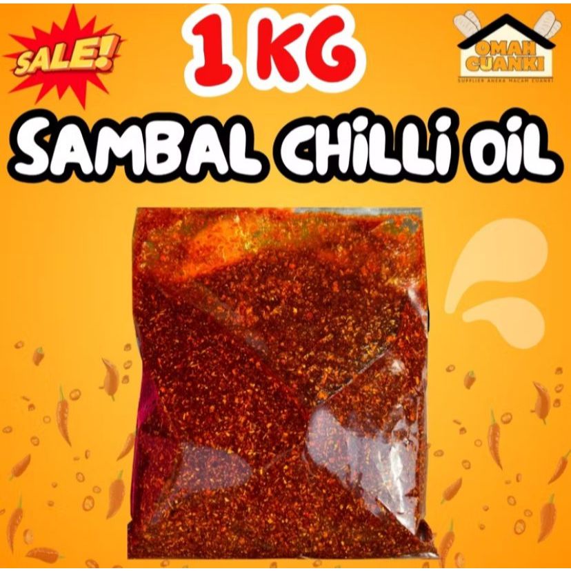 

1 KG Sambal Chilli Oil By Omah Cuanki