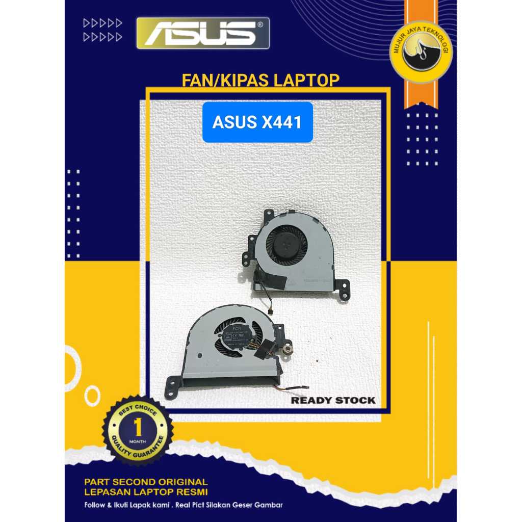 Fan HSF Heatsing Kipas Cooler Laptop ASUS X441 X441N X441S X441U X441B X441M Second Normal Tested