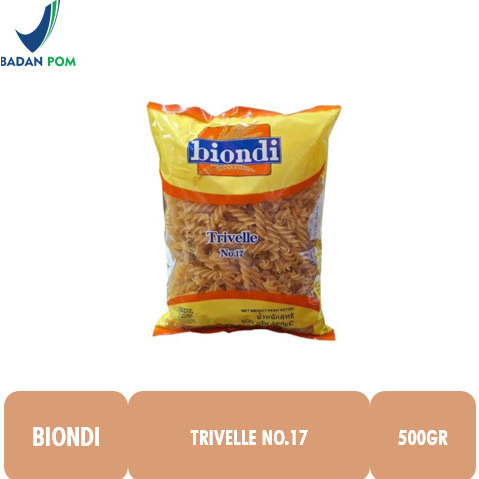 

Biondi Trivelle no.17 500gr / Pasta Spiral