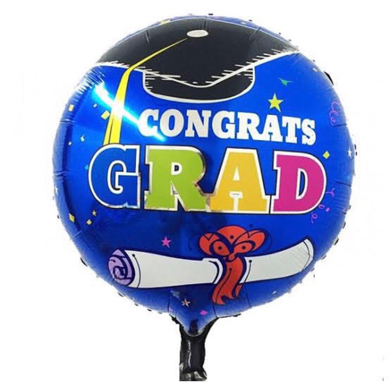 Balon Foil Congratulations Happy Graduation