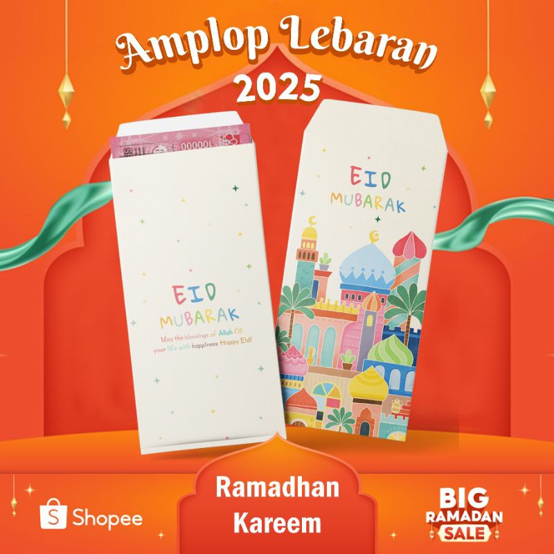 

[COD] Amplop Lebaran Isi 10 PCS 2025/Amplop Hari Raya Idul Fitri 2025