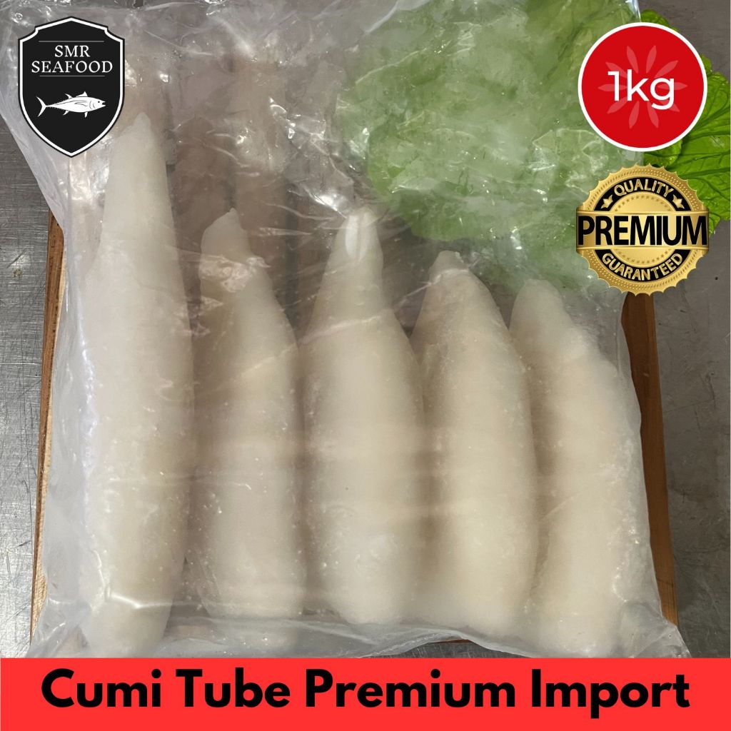 

Cumi Tube Kupas Bersih / Cumi Tube Premium Import | Frozen 1KG