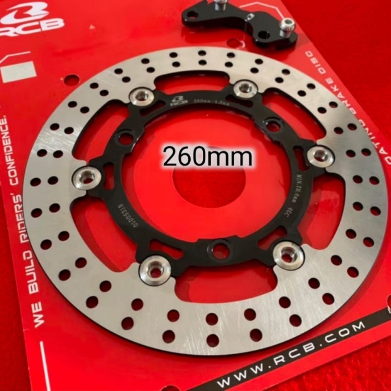 Piringan Cakram Depan RCB Disk Brake Yamaha Nmax Aerox Lexi  Floating 230/360 mm