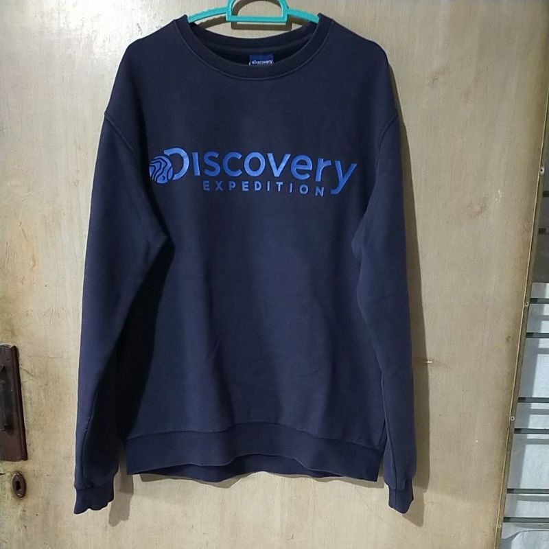 crewneck discovery expedition blue original