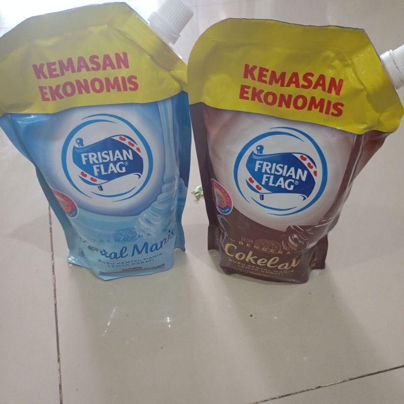 

susu frisian flag kental manis fouch kemasan 545gr