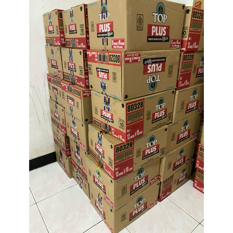 

KOPI TOP PLUS 1 KARDUS ISI 12 RENTENG EXP 2026