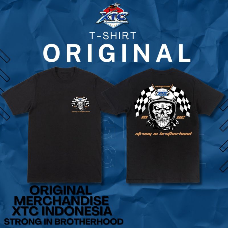 Kaos Xtc Original Indonesia Hitam Berlabel Resmi