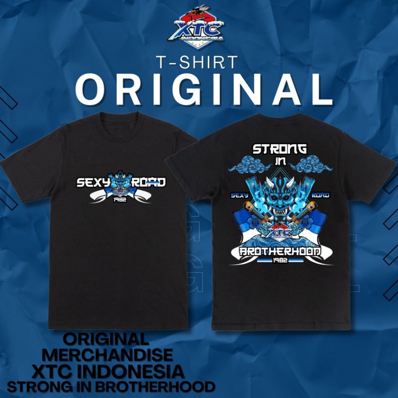 Kaos Xtc Original Indonesia Hitam Berlabel Resmi