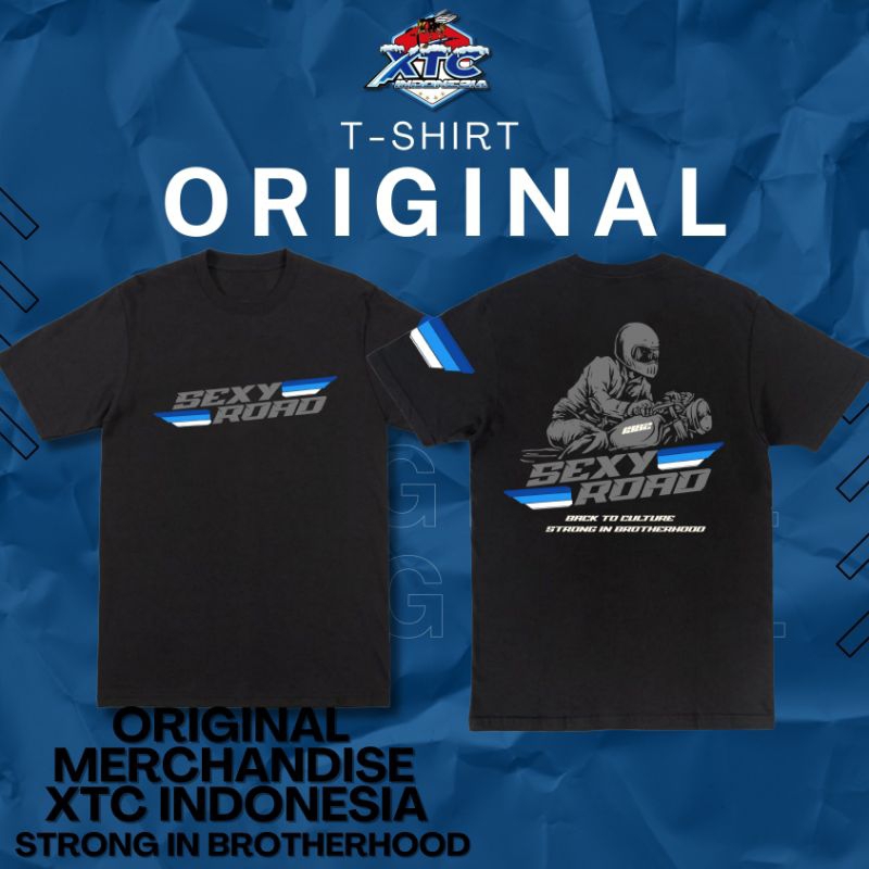 Kaos Xtc Original Indonesia Hitam Berlabel Resmi