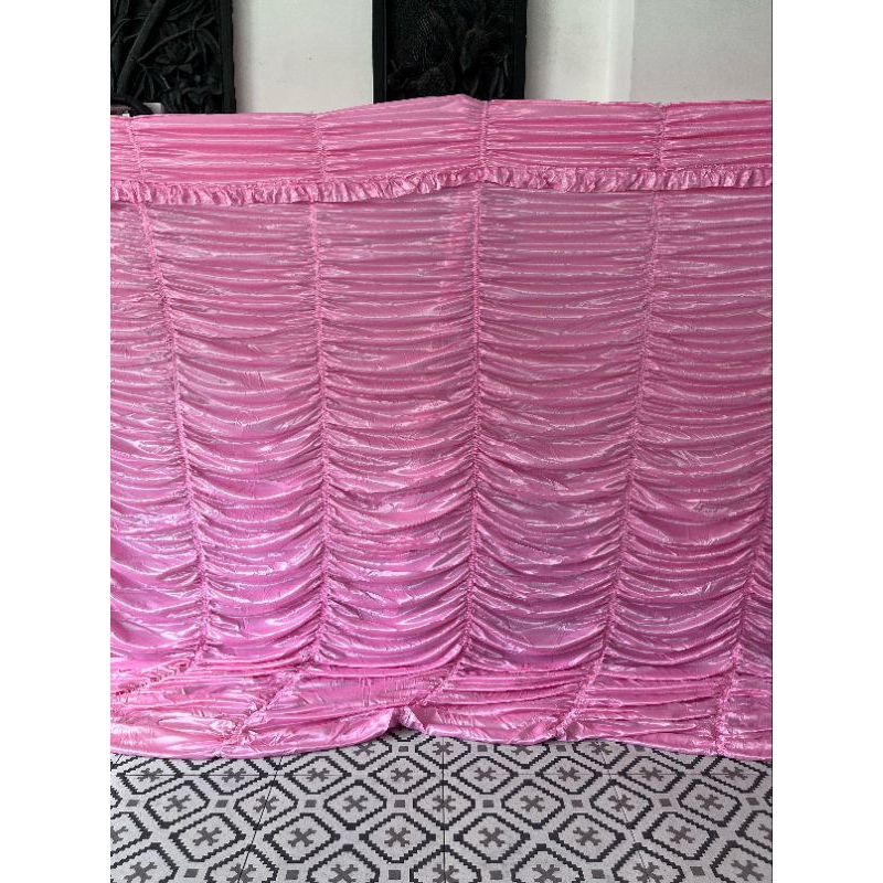 Background pelaminan/Kain pelaminan/Kain dekorasi/Kain rempel