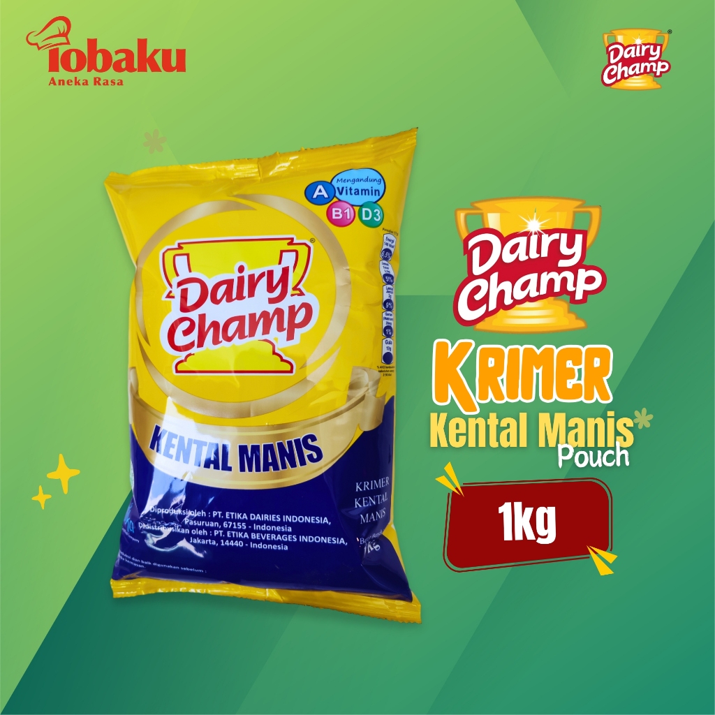 

Dairy Champ Krimer Kental Manis Pouch 1kg _