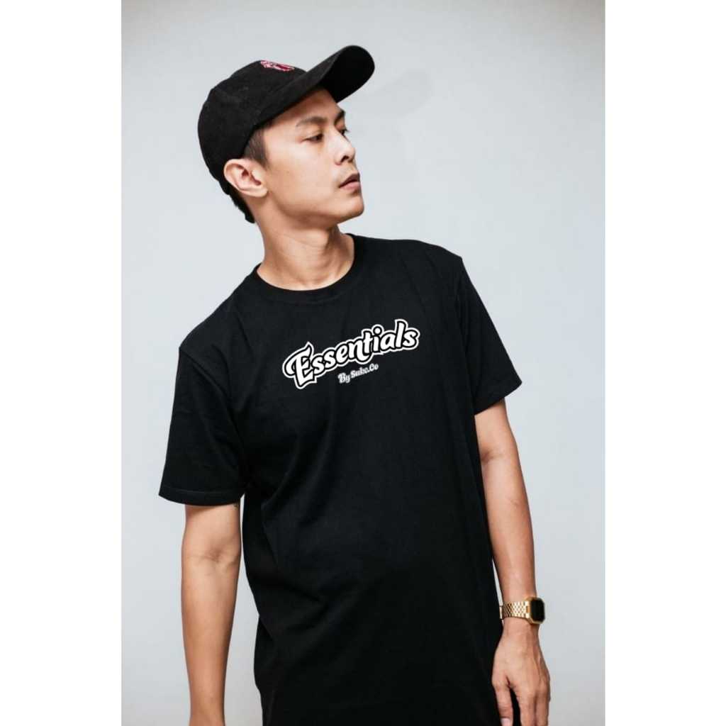 kaos branded essentials/baju casual premium /kaos tshirt import terbaru/atasan oversize pria wanita