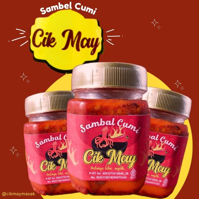 

SAMBAL CIK MAY | SAMBAL CUMI | KHAS INDONESIA