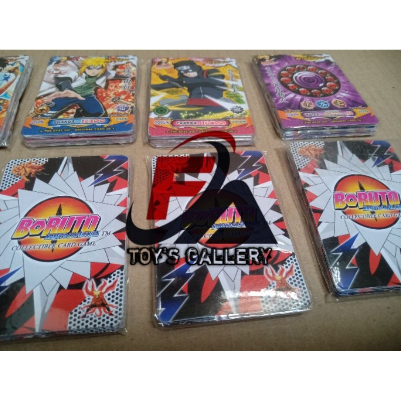 kartu Boruto pak isi 25pcs/trading card borutoisi 25pcs